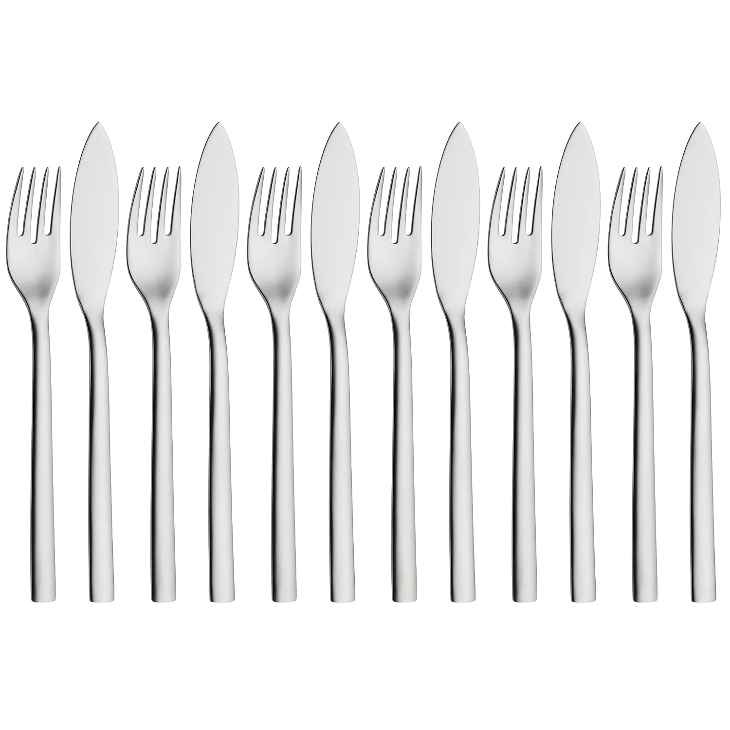 WMF Fischbesteck Nuova Edelstahl 12-teilig