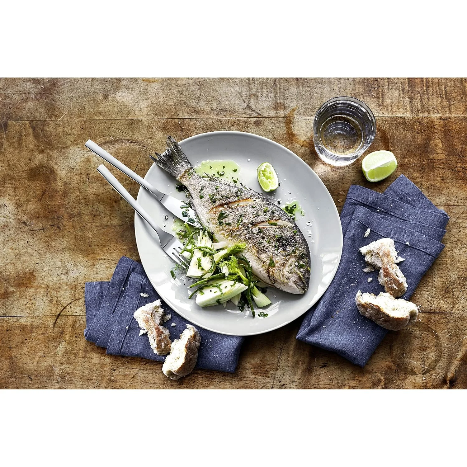 WMF Fischbesteck Nuova Edelstahl 12-teilig