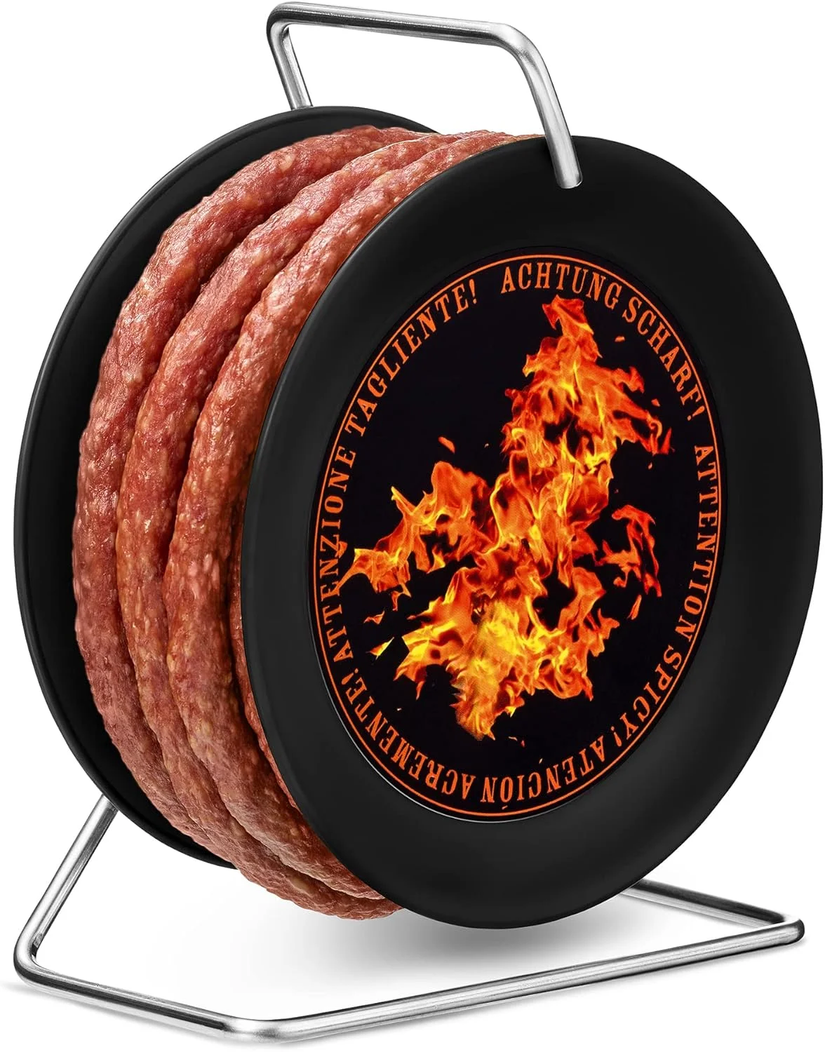 WURSTBARON Scharfe Chorizo Wurst Kabeltrommel 3,5m