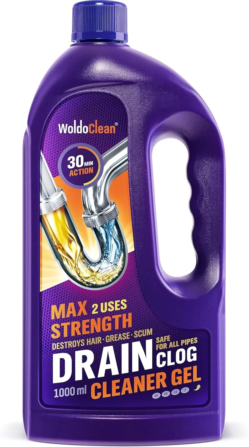 WoldoClean Rohrreiniger & Abflussreiniger Gel (1000ml)