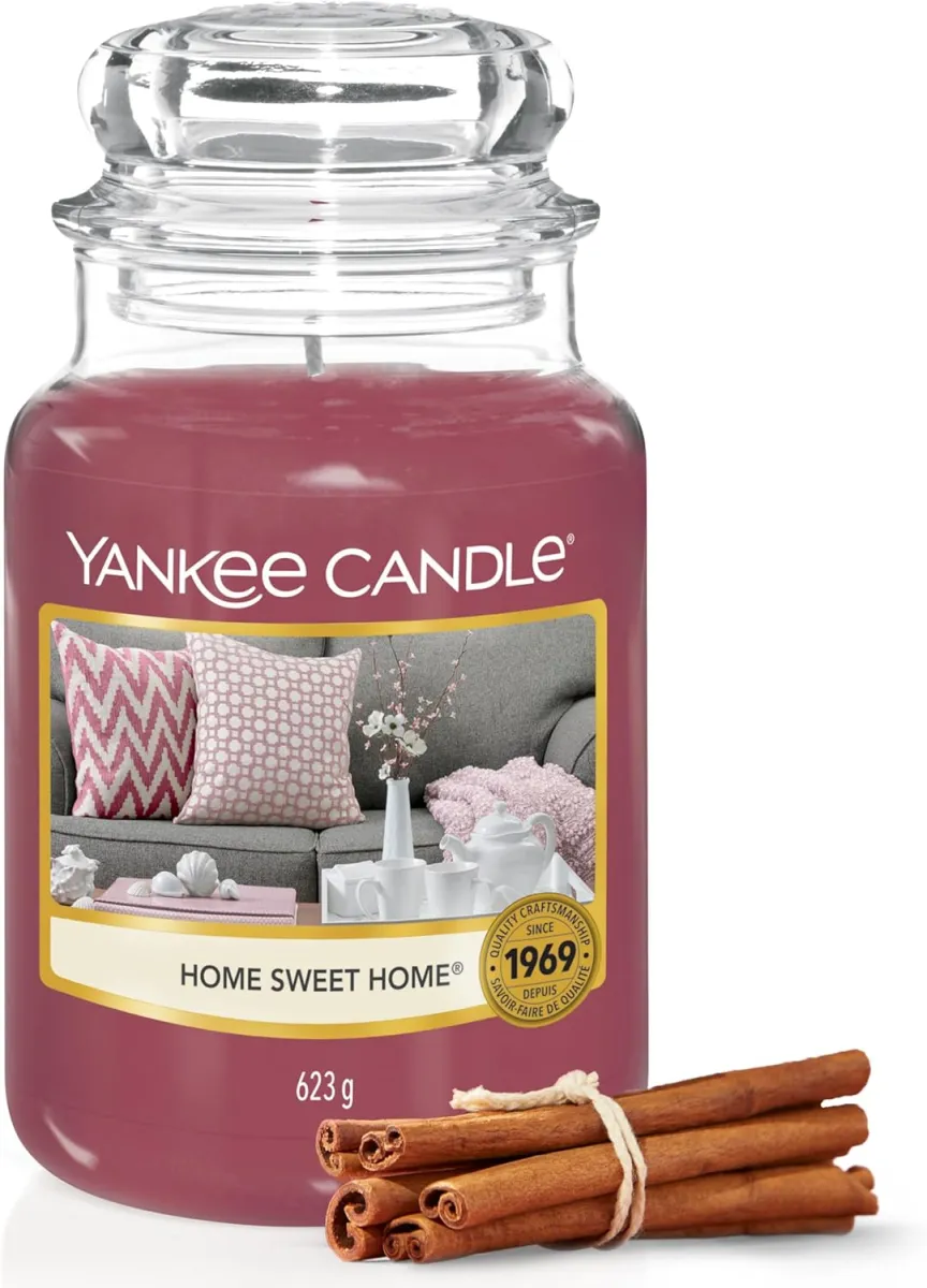 Yankee Candle Duftkerze im Glas Home Sweet Home (623g)