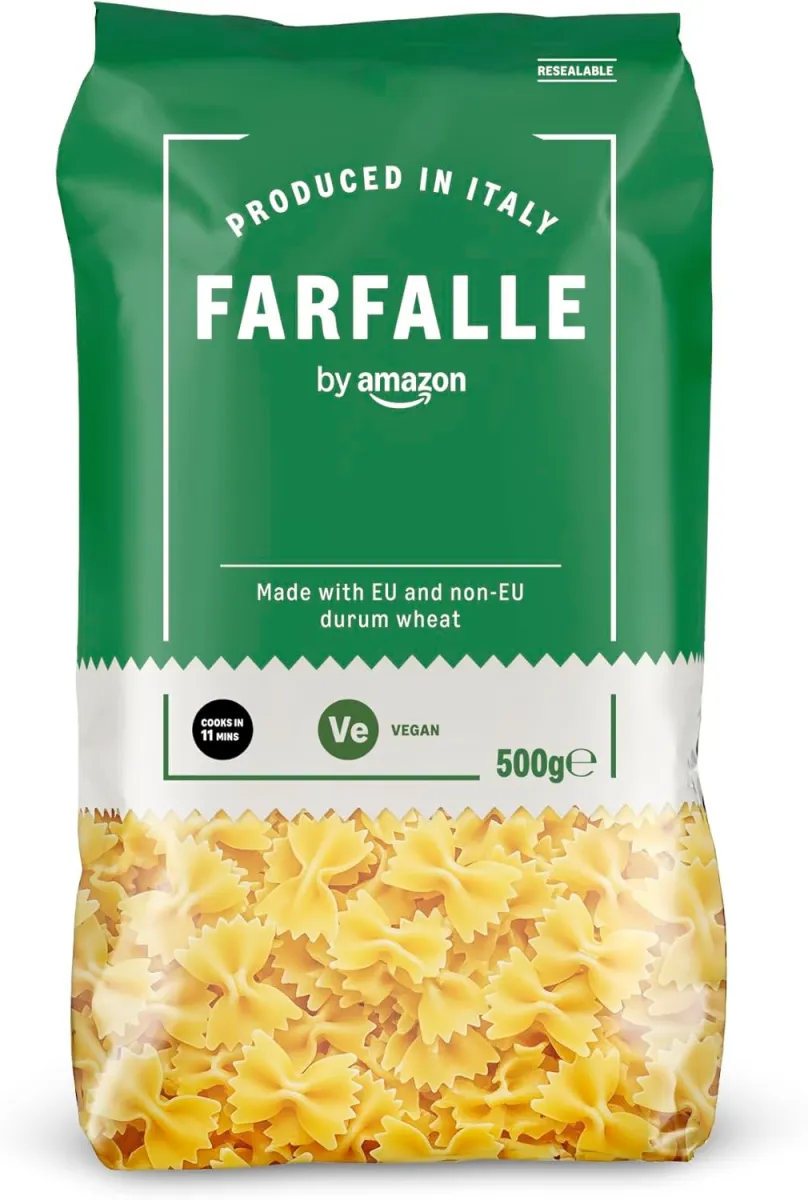4x by Amazon Farfalle (500g) ab 2,82 € inkl. Prime Versand
