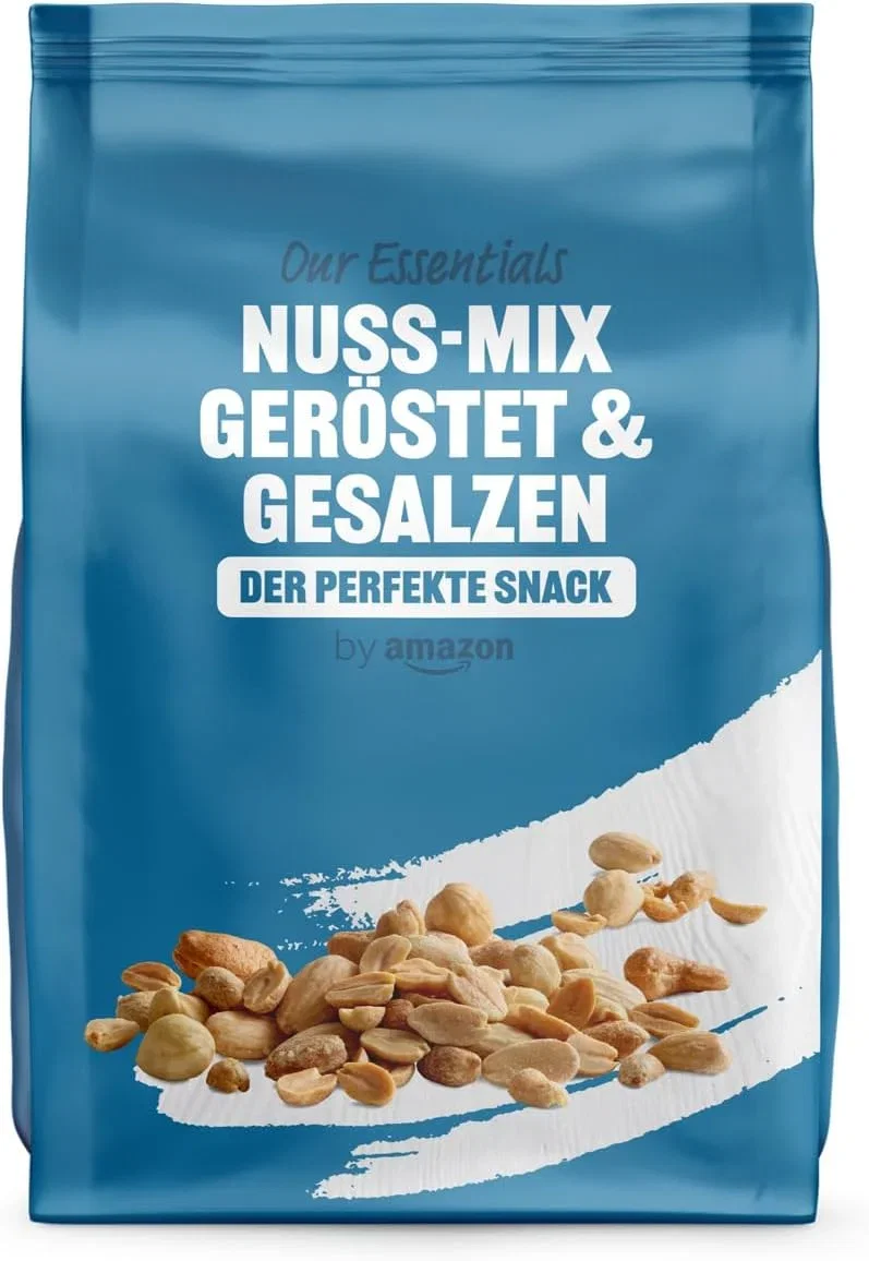 4x by Amazon Nusskerne-mix geröstet und gesalzen (200g)