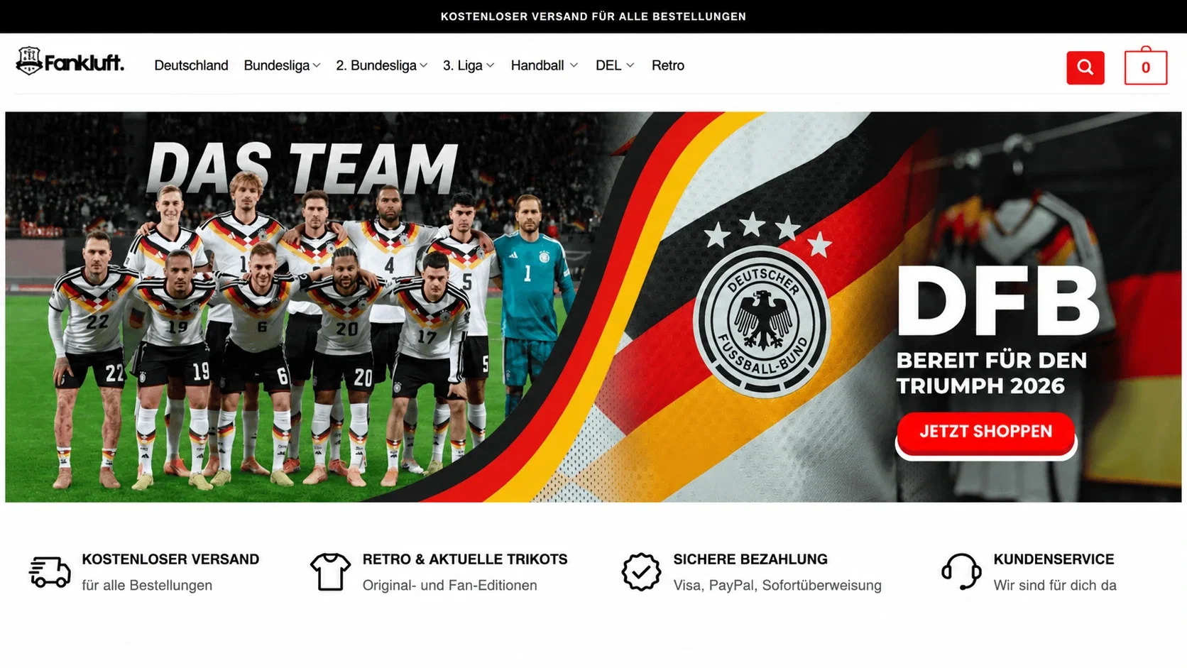 Screenshot Fankluft.com