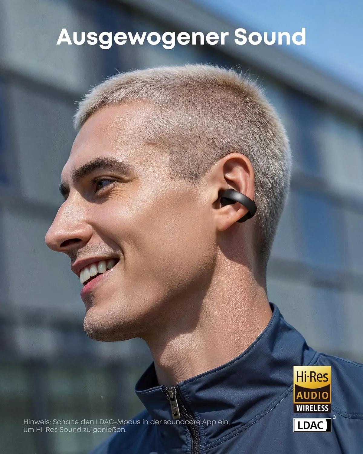soundcore AeroClip by Anker Open Ear Kopfhoerer Bluetooth Earbuds Open Earbuds ganztaegiger Komfort 4 KI gestuetzte Mi B0DLGCHL8M 5 soundcore AeroClip by Anker Open-Ear Kopfhörer