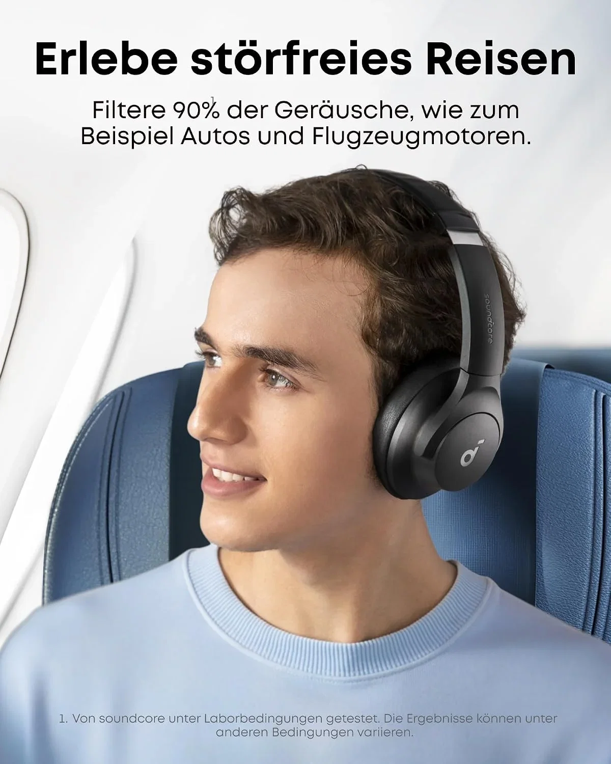 soundcore by Anker Q20i kabelloser Bluetooth Over Ear Kopfhoerer mit Hybrid Active Noise Cancelling 40h Spielzeit im ANC B0C3HCD34R 2 soundcore by Anker Q20i kabelloser Bluetooth Over-Ear-Kopfhörer