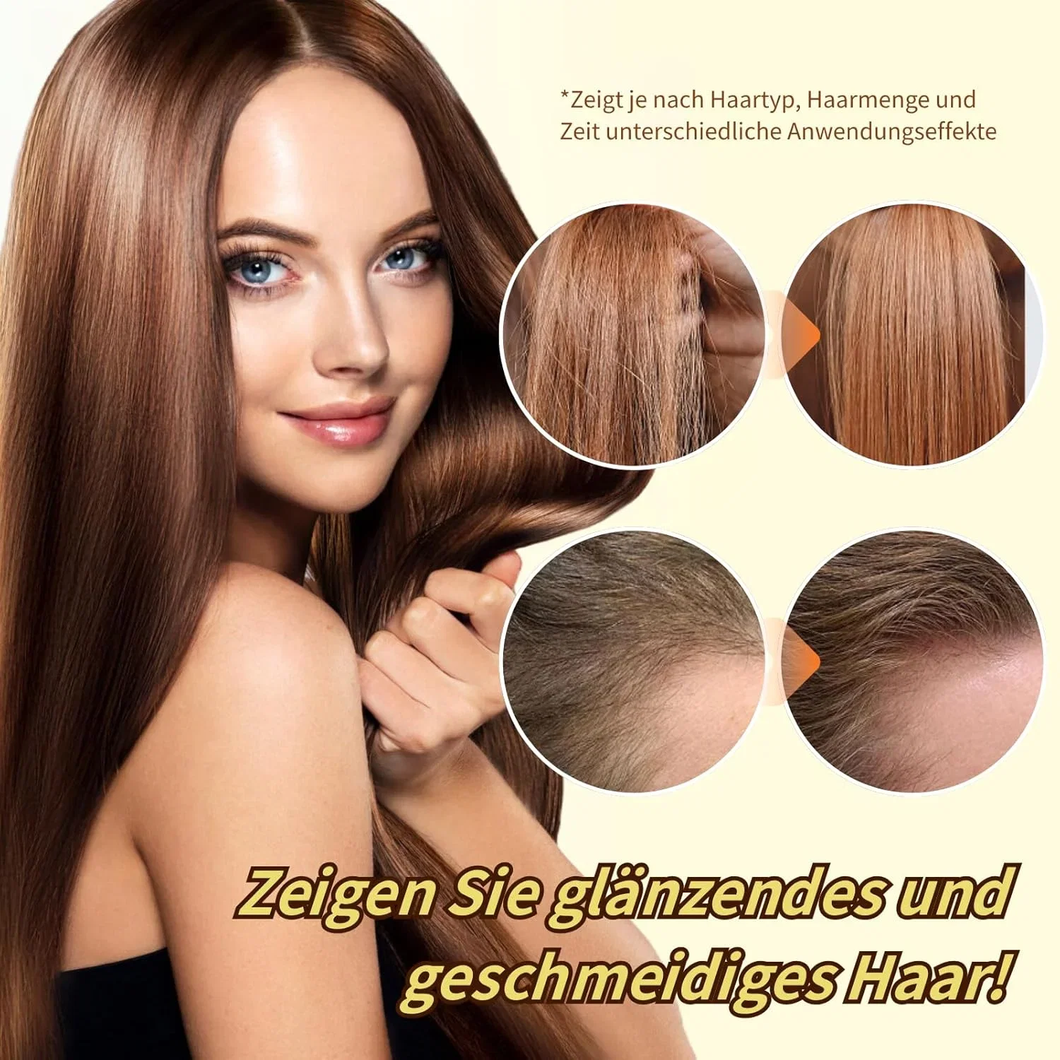Haarwachstum Serum Rosmarinöl Haare & Rizinusöl Haaröl (2 Stück)