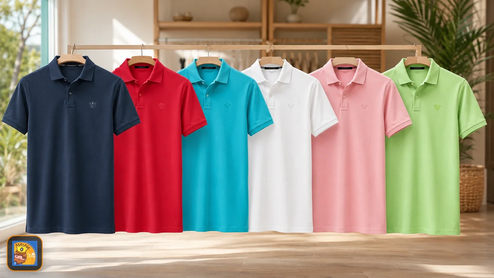 3er-Pack Chiemsee Herren Poloshirts (6 Farben)