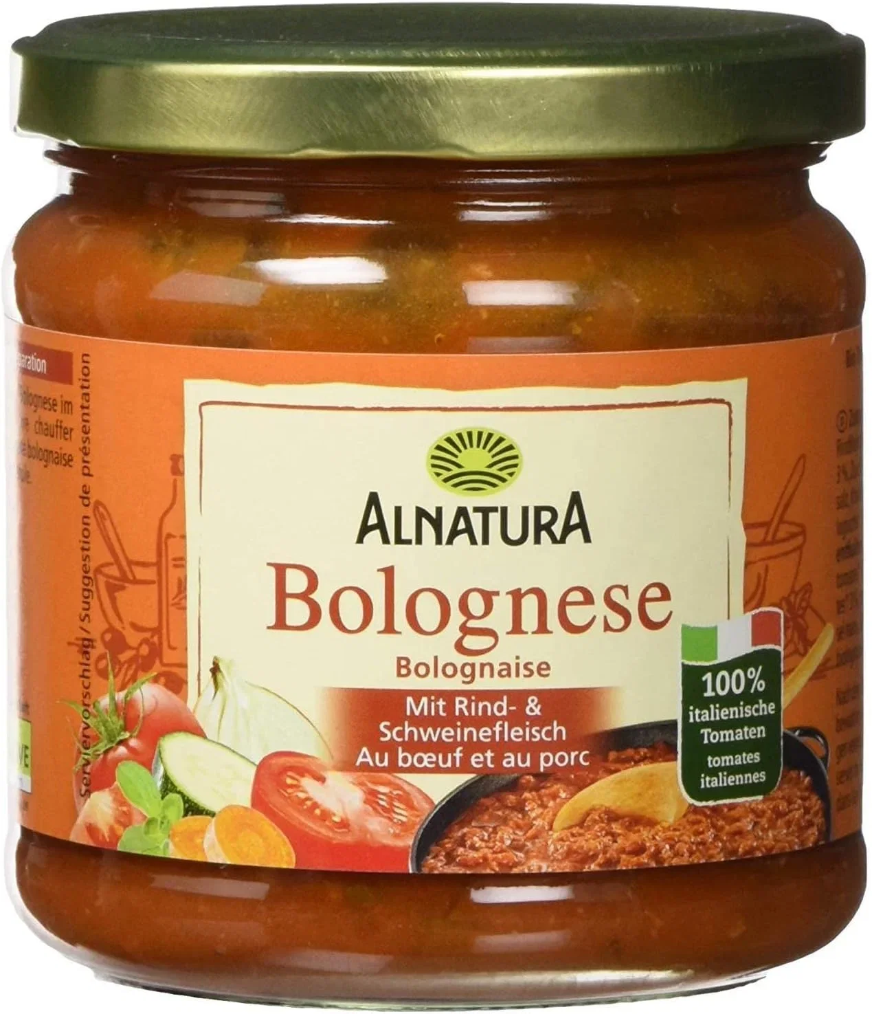 Alnatura Saucen Bolognese Glas Alnatura Saucen Bolognese Glas