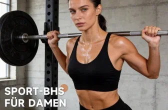 Nahtloser Sport BH für Damen beim Training