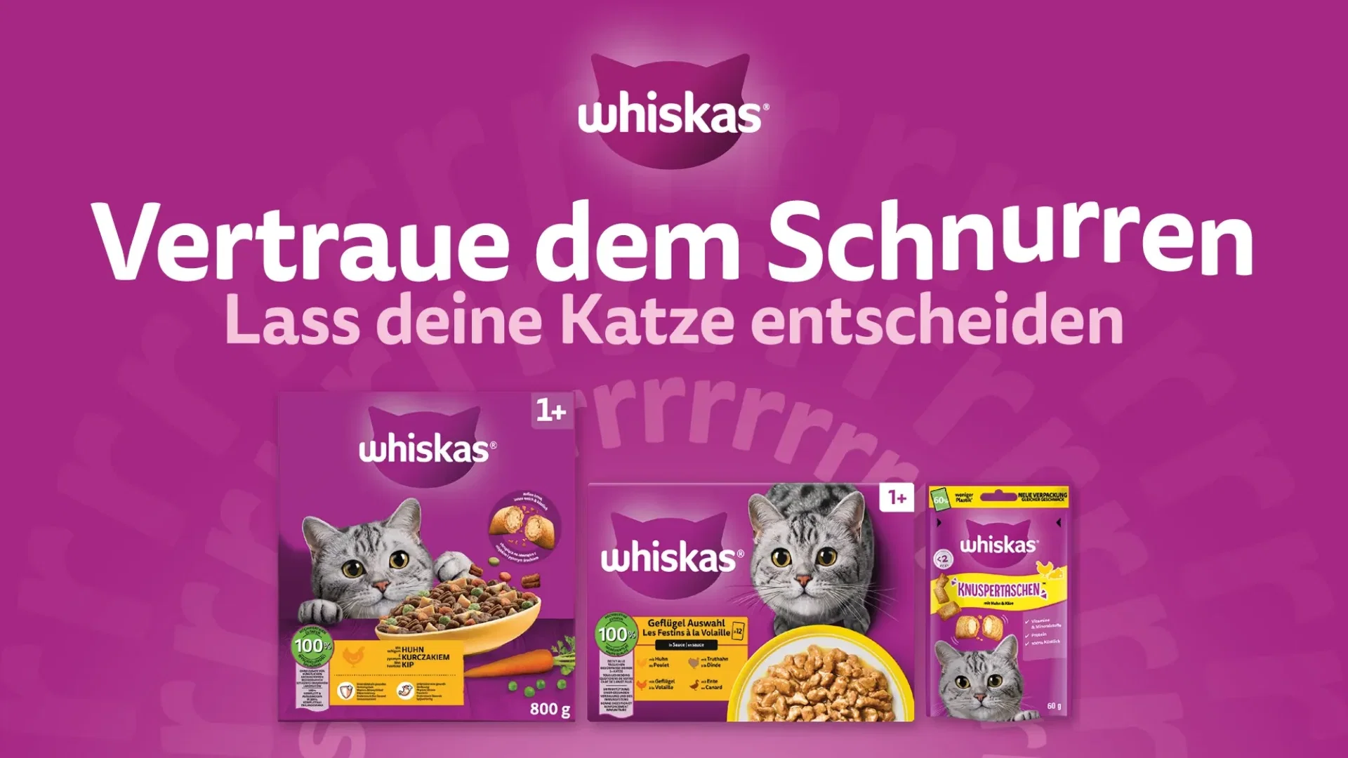 marktguru Whiskas Cashback – 5 € zurück auf Nassnahrung und Snacks ab 10 € Einkaufswert