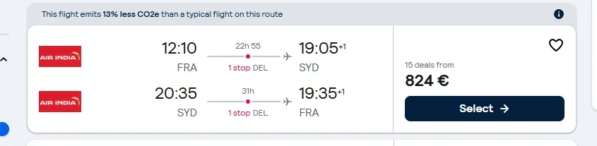 Cheap flights from Frankfurt to Sydney at Skyscanner 06 07 2026 12 41 Cheap flights from Frankfurt to Sydney at Skyscanner 06 07 2026 12 41