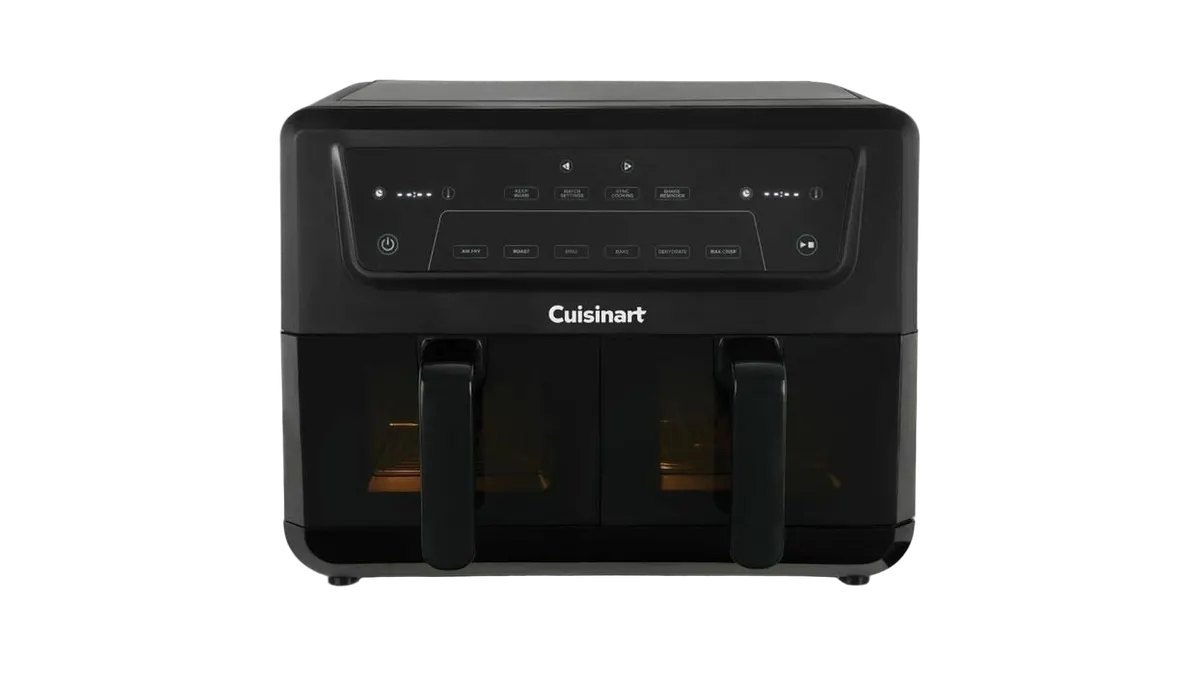Cuisinart Airfryer mit 2 Frittierkoerben 104 l Cuisinart Airfryer mit 2 Frittierkoerben 104 l