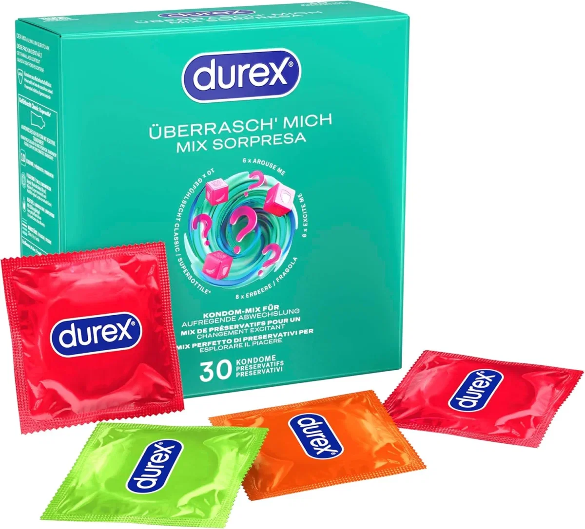 Durex Überrasch‘ Mich Kondome (30 Stück)