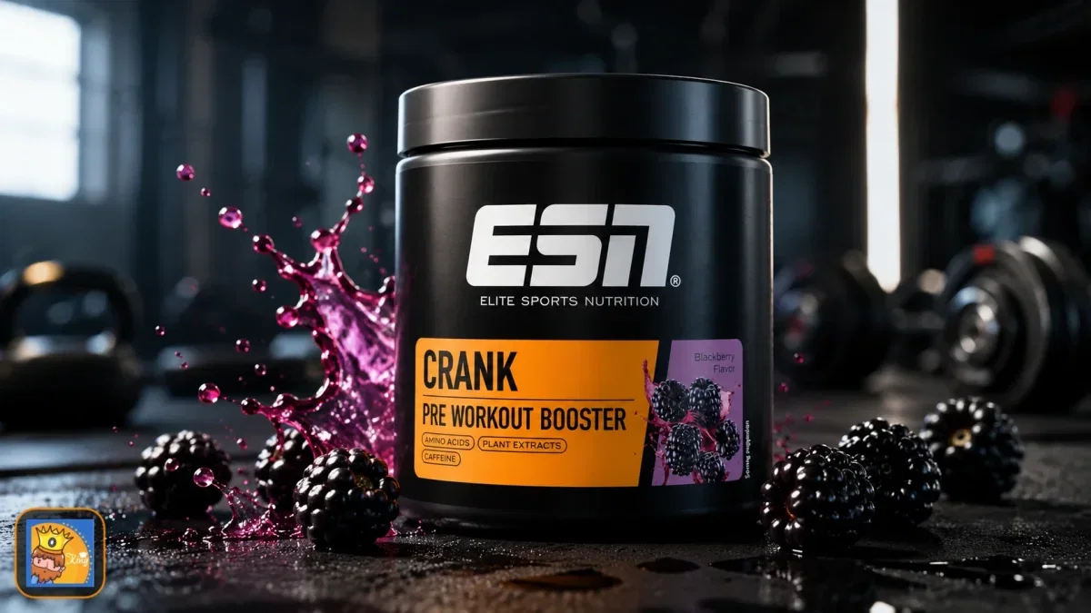 ESN Crank – Fresh Berry Juice / 380g