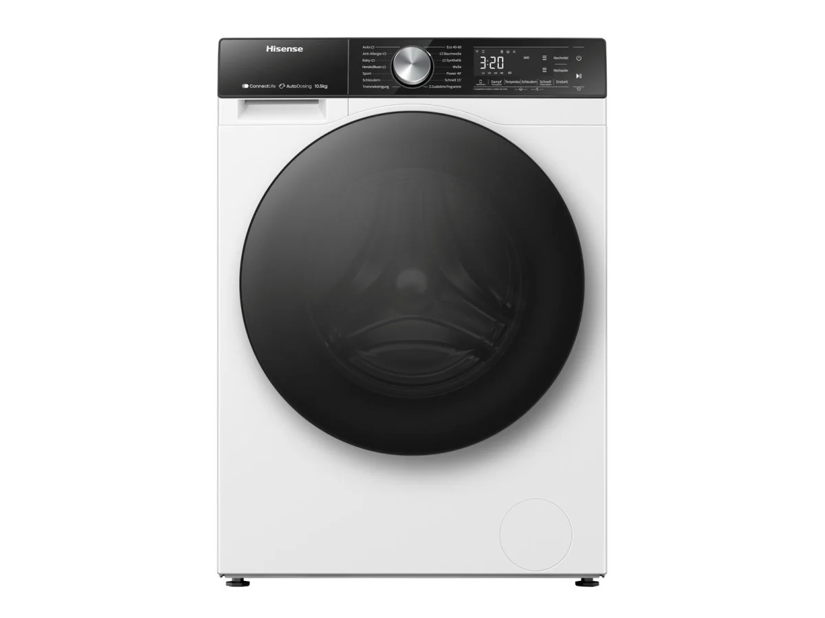 Hisense WF5S1045BW Waschmaschine (10 kg, 1400 U/Min., EEK A)