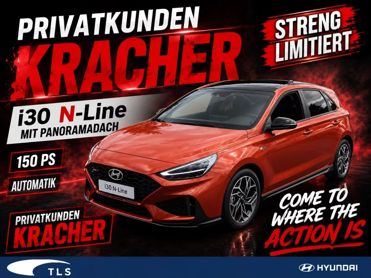 Hyundai i30 N Line Panorama Dach