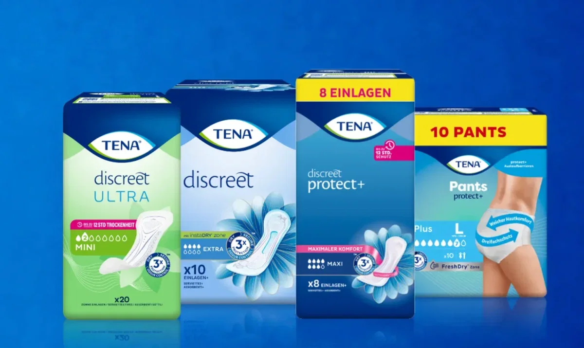 TENA gratis bei testen: So bekommst du den Kaufpreis ab 1. Septmber zurück