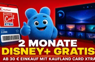 Kaufland Card XTRA Aktion mit bis zu zwei Monaten Disney+ gratis