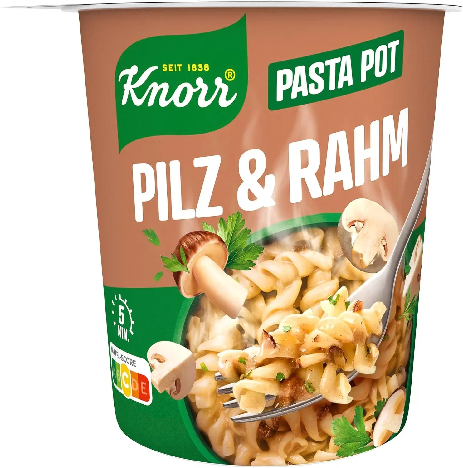 Knorr Pasta Pot Pilz & Rahm (8x59g)