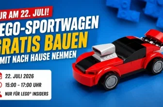 LEGO-Sportwagen kostenlos bauen