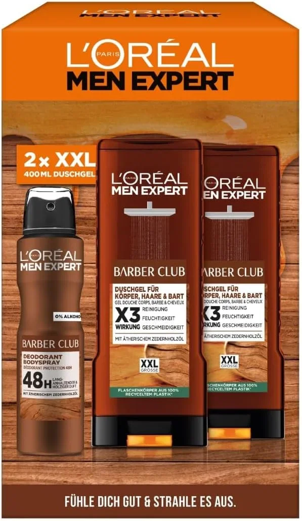 L’Oréal Men Expert Barber-Geschenk-Set für Männer