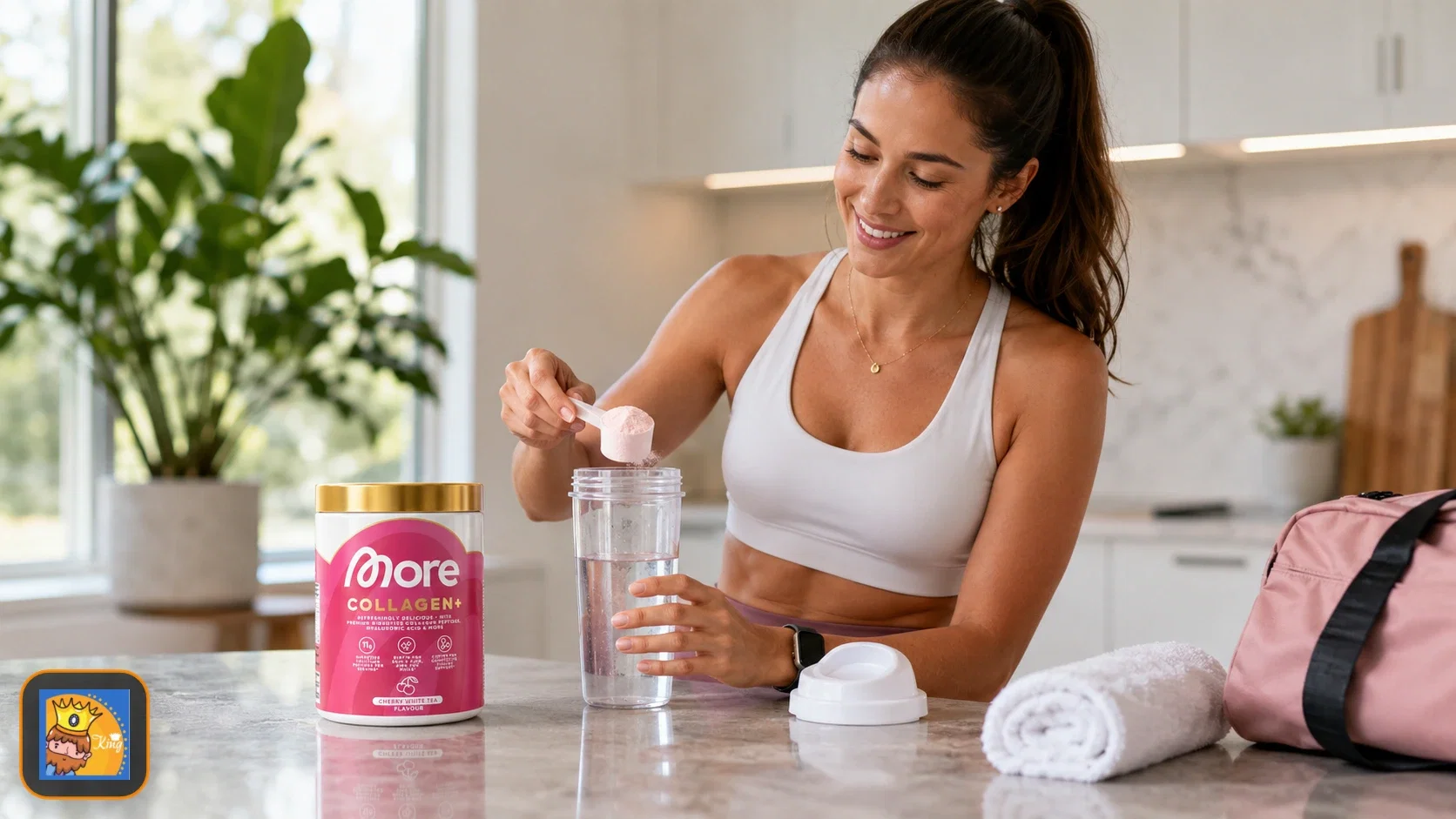 MORE Collagen+ Cherry White Tea (300g)