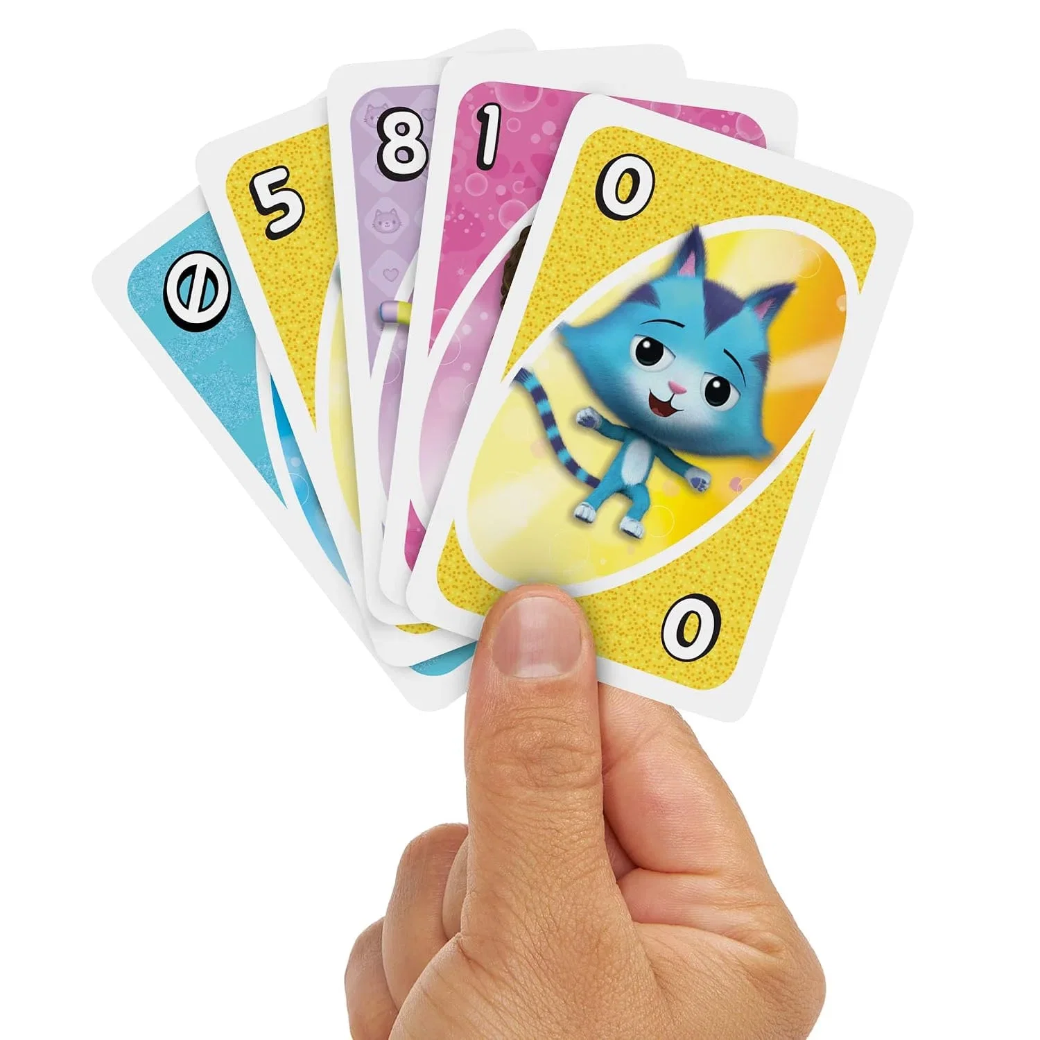 Mattel Games UNO Junior Gabbys Dollhouse Kartenspiel fuer Kinderfeiern Familienabende Ferien und Reisen JLH17 B0F3NHVMYQ 2 Mattel Games UNO Junior Gabby’s Dollhouse