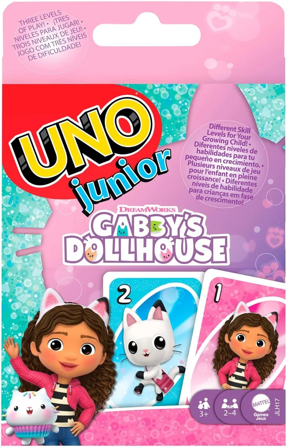 Mattel Games UNO Junior Gabby’s Dollhouse