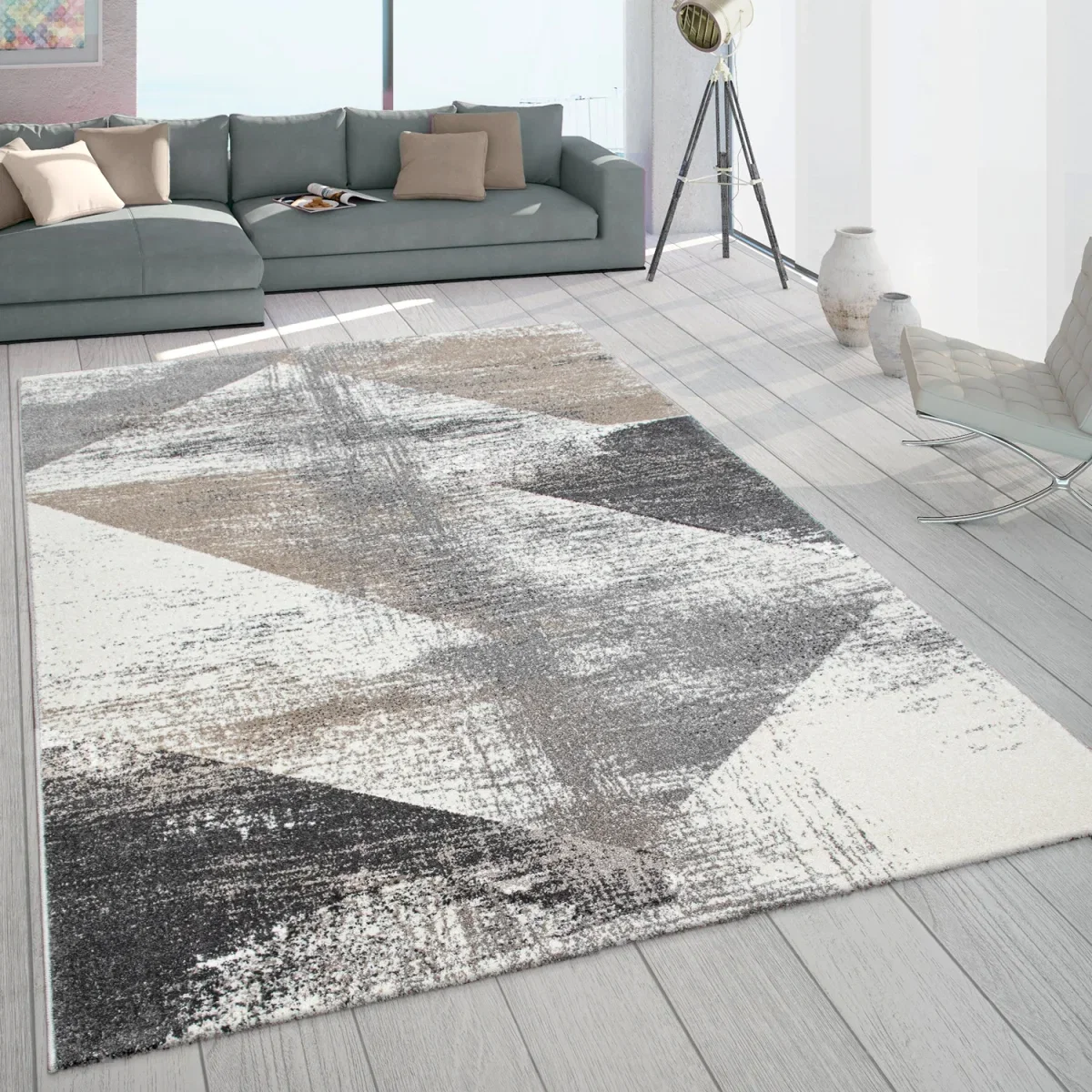 Moderner-Teppich Merano (3 Farben, Gr. 160x230cm + andere Größen)