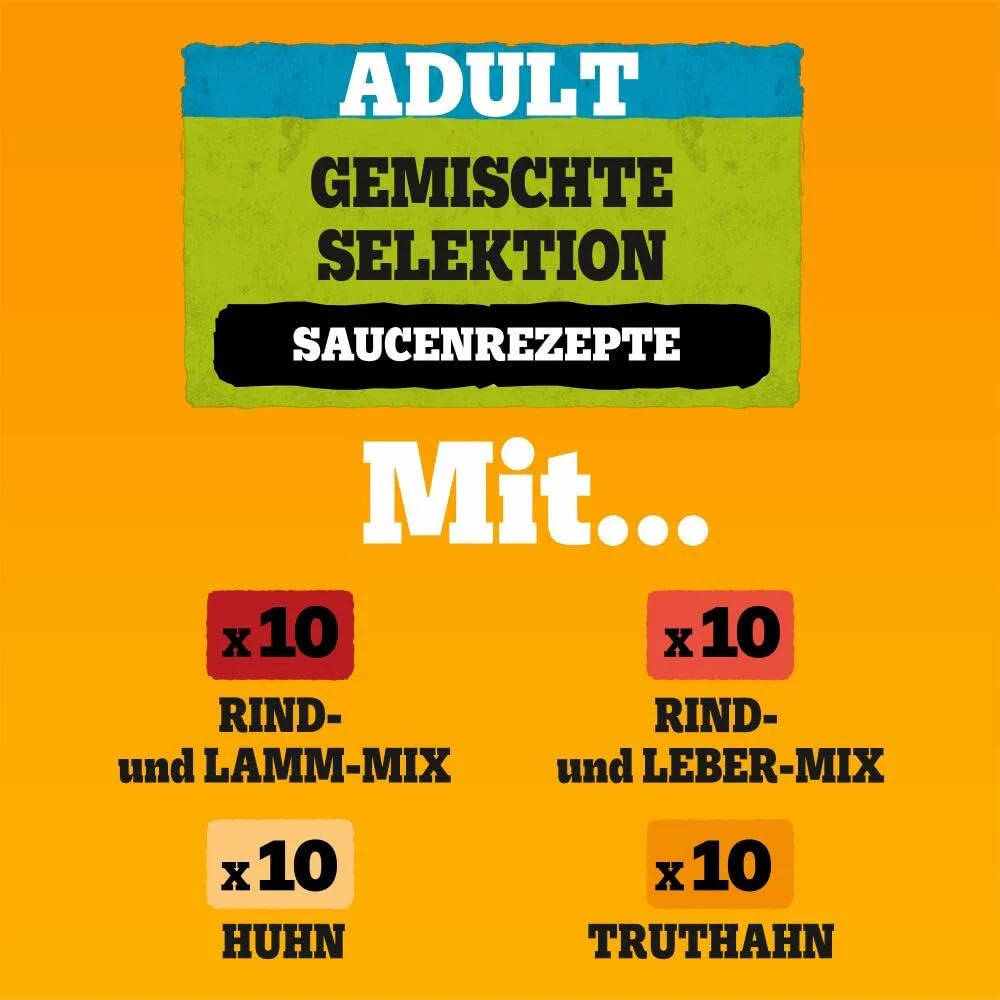PEDIGREE DOGCARE Hundefutter Portionsbeutel Chunks in Sosse Adult 40 x 100g B0DT6ZGWY2 6 PEDIGREE DOGCARE Hundefutter Portionsbeutel Chunks in Sosse Adult 40 x 100g B0DT6ZGWY2 6