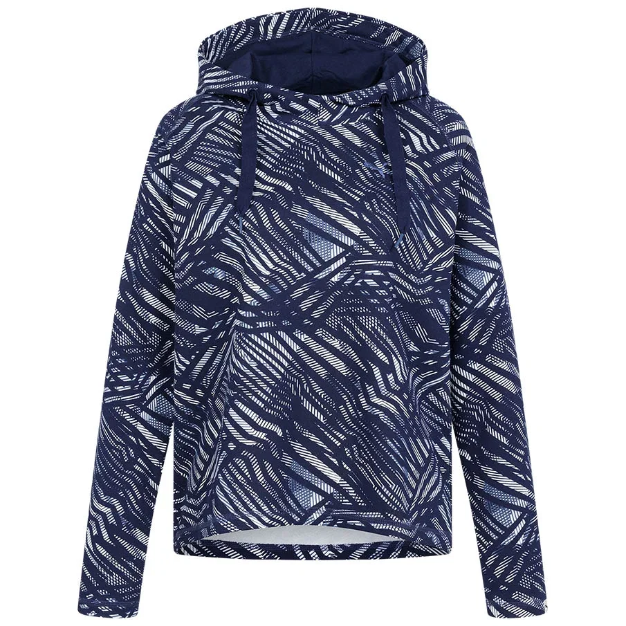 PUMA Fun AOP Hoodie Damen Kapuzen Sweatshirt 838749-06 (Gr. S bis XL)