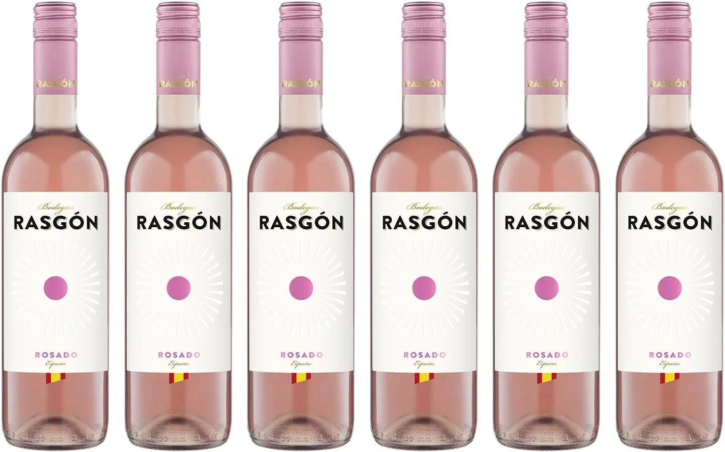 Rasgon Tempranillo Rosado – Fruchtiger Roséwein aus Spanien 6er Pack