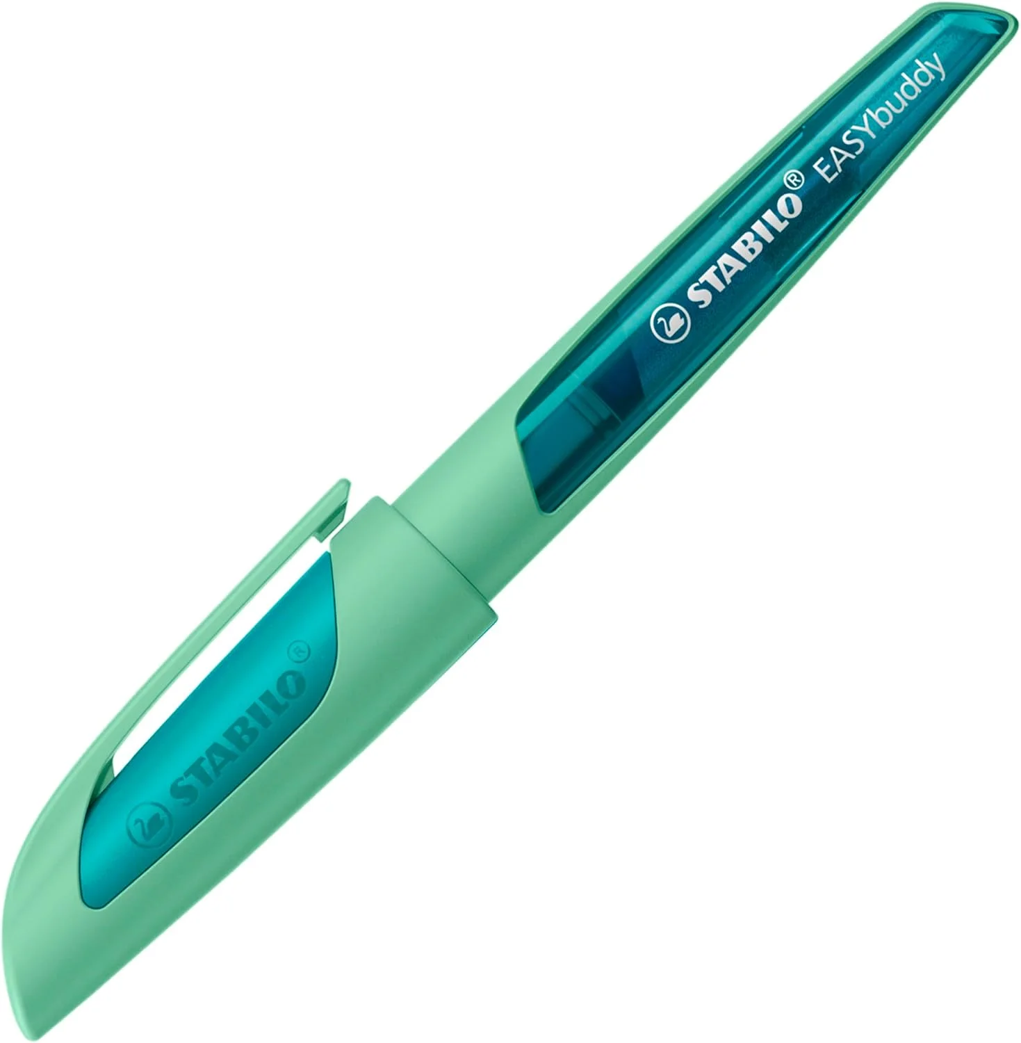 STABILO Schulfueller mit Standard Feder M EASYbuddy Pastel in minzgruen blau loeschbar inkl. Patrone STABILO Schulfueller mit Standard Feder M EASYbuddy Pastel in minzgruen blau loeschbar inkl. Patrone