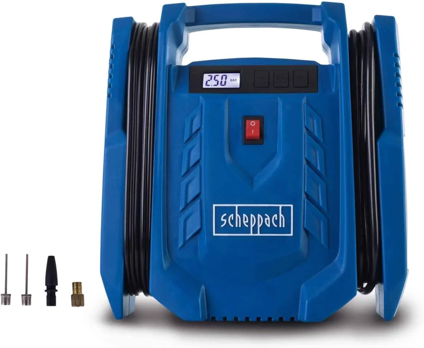 Scheppach Mobiler Kompressor Airforce 7 (Druckluftkompressor mit 12V)