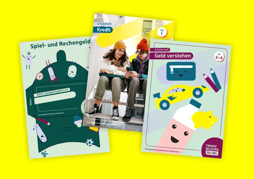 Sparkassen-Schulservice: Kostenlose Klassensätze für den Unterricht sichern