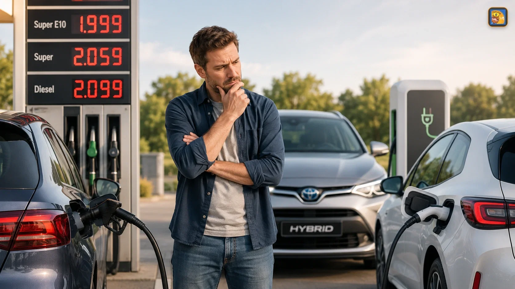 Benzin und Diesel immer teurer: Für wen sich Elektro oder Hybrid jetzt lohnt