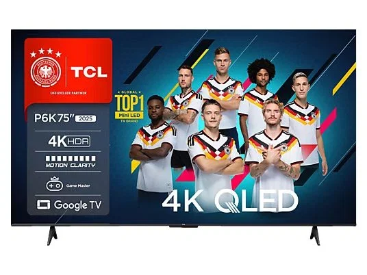 TCL 75P6K 4K HDR TV Flat 75 Zoll (191 cm HDR 4K SMART TV)
