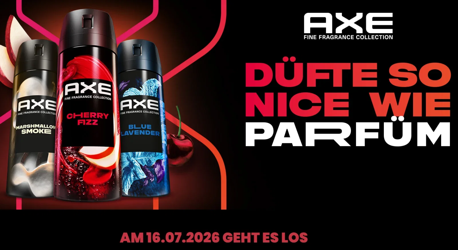 AXE Fine Fragrance Premium Deo kostenlos testen – 100 % Cashback bis 4,99 €