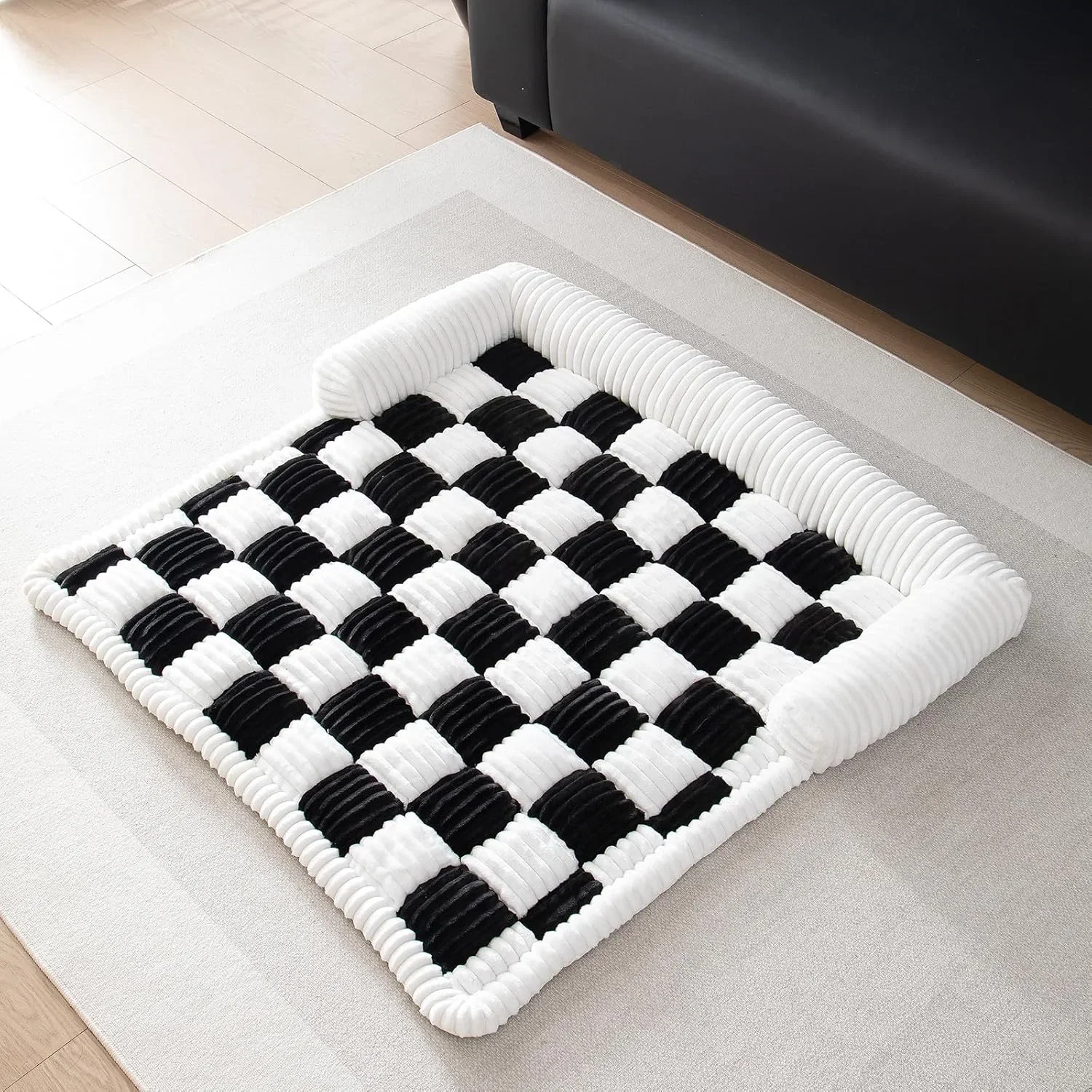 TOPCHANCES Orthopaedisches Hundebett Grosse Hunde 90x90x13cmWaschbar Hundekissen FlauschigFuer Mittlere Hunderutschfe B0FC61BQHG 7 TOPCHANCES Orthopaedisches Hundebett Grosse Hunde 90x90x13cmWaschbar Hundekissen FlauschigFuer Mittlere Hunderutschfe B0FC61BQHG 7
