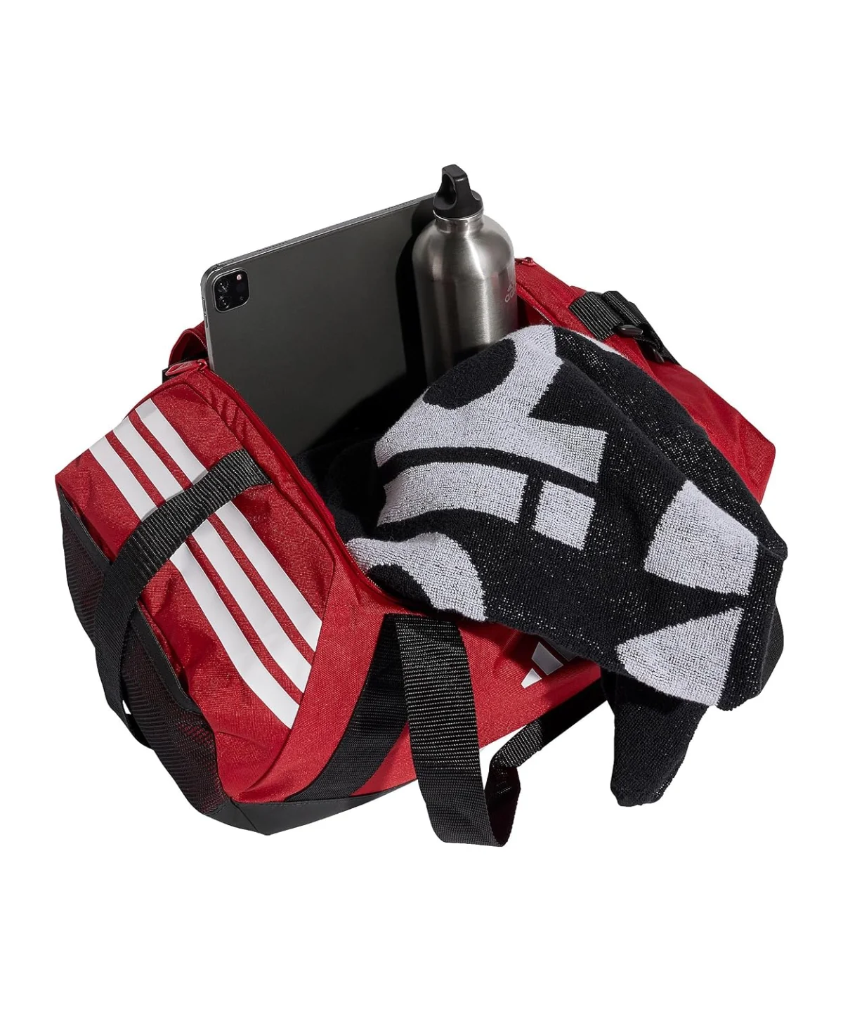 Adidas Tiro Duffle Tasche rot