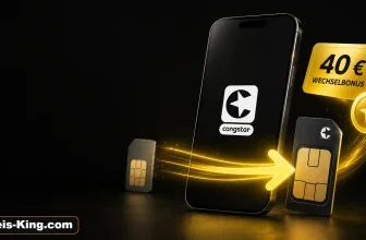 Congstar Prepaid mit bis zu 40 Euro Wechselbonus bei Rufnummernmitnahme