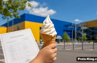 Kostenloses Softeis bei der Zeugnisaktion von IKEA Düsseldorf 2026