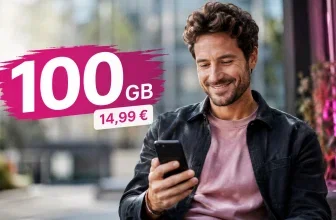 Klarmobil 100 GB Telekom Flat für 14,99 Euro