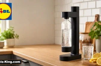 Schmaler Silvercrest Wassersprudler von Lidl für 19,99 Euro