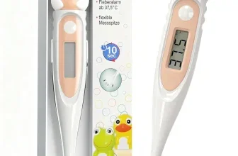 scala SC 44 flex digitales Fieberthermometer mit Eisbär-Motiv für Babys und Kinder