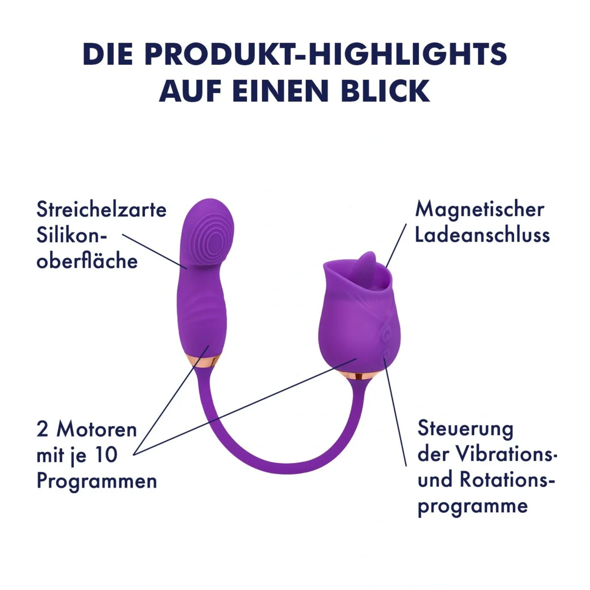 EIS 2-in-1 Vibrator Licks Don’t Lie