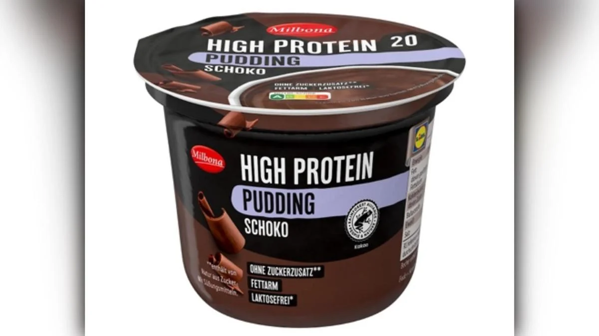 Milbona High Protein Pudding Schoko von Lidl – betroffen vom Rückruf