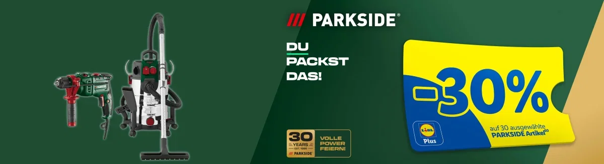 PARKSIDE Performance Werkzeuge der schwarzen Serie