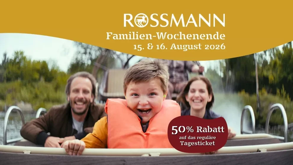 Serengeti-Park mit 50 % Rabatt auf das reguläre Tagesticket